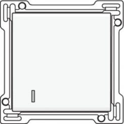 Niko  NIKO Pure White Steel - ROCKER+LENS WHITE 