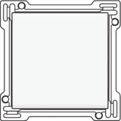 Niko  Pure White Steel - ROCKER WHITE 