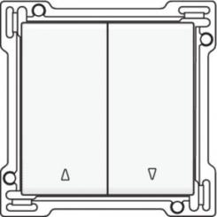 Niko  NIKO Pure White Steel - ROCKERS PUSHB. BLINDS 