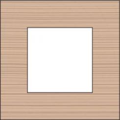 Niko  NIKO Pure Bamboo - COVERPL 1GANG BAMBOO 