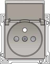 Niko  NIKO Pure Champagne - CPL SOCKET-OUTL. COVER 