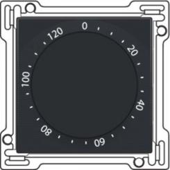 Niko  NIKO Pure Black Steel - SET TIMER 120MIN WH. 