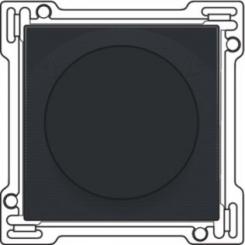 Niko  NIKO Pure Black Steel - SET SWITCH BLINDS 