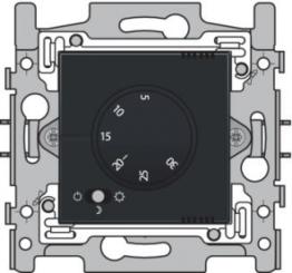 Niko  Sensoren - THERMOSTAT AN. BLACK 