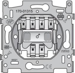 Niko  NIKO Steckdosen 45x45 - SOCLE SWITCH 2P-16A 