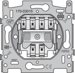 Niko  NIKO Steckdosen 45x45 - PUSHBUTTON NO/NC 
