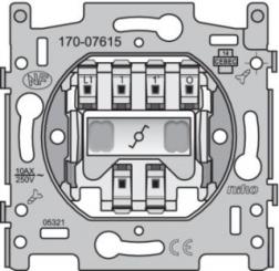Niko  NIKO Steckdosen 45x45 - CONTROLSWITCH 2-WAY 