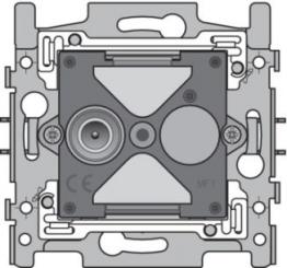 Niko  NIKO Steckdosen 45x45 - SOCLE CONN TV SINGLE 