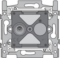 Niko  NIKO Steckdosen 45x45 - SOCLE CONN TV SINGLE 