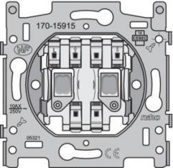 Niko  NIKO Steckdosen 45x45 - SOCLE PUSHB. BLINDS 