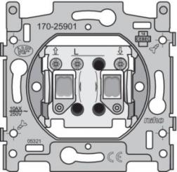 Niko  NIKO Steckdosen 45x45 - SOCLE PUSH-BUTTON BLINDS 