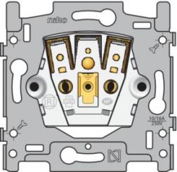 Niko  NIKO Steckdosen 45x45 - SOCKET-OUTLET PIN-EARTH. 