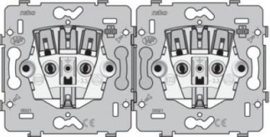 Niko  NIKO Steckdosen 45x45 - DOUBLE SOCKET-OUTLET 
