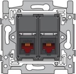 Niko  NIKO Datacom - FRAME 2XRJ11 UTP 