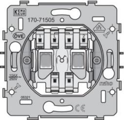 Niko  NIKO Steckdosen 45x45 - SWITCH TWO-CIRCUITS 