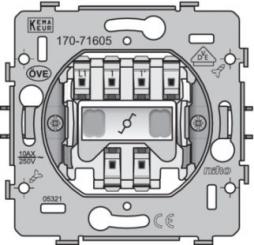 Niko  NIKO Steckdosen 45x45 - SWITCH TWO-WAY 