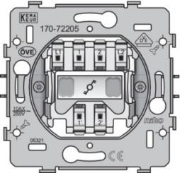 Niko  NIKO Steckdosen 45x45 - SWITCH TWO-WAY 2-POLE 