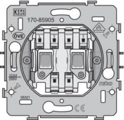 Niko  NIKO Steckdosen 45x45 - SOCLE PUSHB. BLINDS 