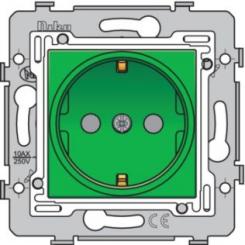 Niko  NIKO Steckdosen 45x45 - SOCKET-OUTL. SIDE+SAFETY 