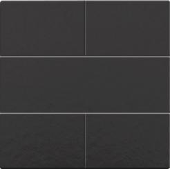 Niko  Pure Bakelite Piano Black - SET 4xPUSHB. 24V 