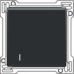 Niko  Pure Bakelite Piano Black - ROCKER+LENS B.BLACK 