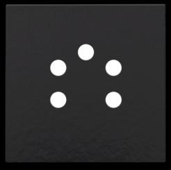 Niko  NIKO Pure Bakelite Piano Black - CPL TELEPHONECONN. BE 