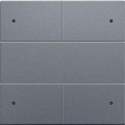 Niko  NIKO Pure Alu Steel Grey - SET 4xPUSHB. 24V+LED 