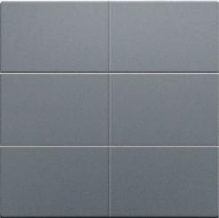 Niko  NIKO Pure Alu Steel Grey - SET 6xPUSHB. 24V 