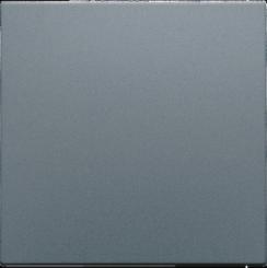 Niko  NIKO Pure Alu Steel Grey - CPL BLANKINGPLATE ALU ST 
