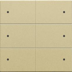 Niko  NIKO Pure Alu Gold - SET 6xPUSHB. 24V+LED 