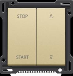 Niko  Pure Alu Gold - SET SWITCH BLINDS GOLD 