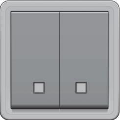 Niko  NIKO Hydro - HYDRO PUSHBUTTONx2 LIGHT 