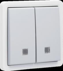 Niko  NIKO Hydro - HYDRO PUSHBUTTONx2 LIGHT 