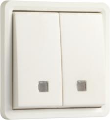 Niko  NIKO Hydro - HYDRO PUSHBUTTONx2 LIGHT 