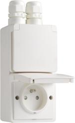 Niko  NIKO Hydro - HYDRO 2xSOCKET-OUTL PIN 