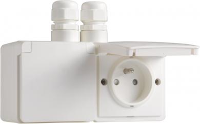 Niko  NIKO Hydro - HYDRO 2xSOCKET-OUTL PIN 