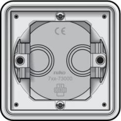 Niko  NIKO Hydro - HYDRO FLUSHMOUNT.COVER W 