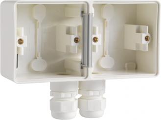 Niko  NIKO Hydro - HYDRO BOX 2GANG 2 ENTR 