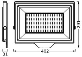Ledvance  FL ESSENTIAL 200W 840 BK 
