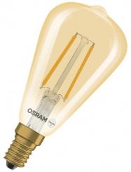 Ledvance LED-Lampe Vintage 1906 Edison Filament DIM 2.8W 822 GOLD E14 / EEK: F 