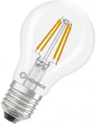 Ledvance LED-Lampe LED CLA40 3.4W 827 FILCL E27 P / EEK: D 