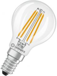 Ledvance LED-Lampe LED CLP40 4W 830 FILCL E14 V / EEK: E 