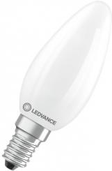 Ledvance LED-Lampe LED CLB40 4.2W 830 FILFR E14 V / EEK: E 