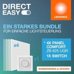 Ledvance  DIRECT EASY KIT 4XPL CMFT 625 1XMCU 