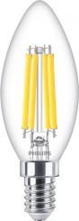 Philips LED-Lampe MAS VLE LEDCandleD3.4-40W E14 B35 927CLG / EEK: D 