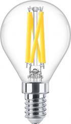Philips LED-Lampe MAS LEDLusterDT5.9-60W E14 927 P45 CL G / EEK: D 