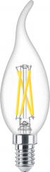 Philips LED-Lampe MAS LEDCandleDT2.5-25W E14 BA35 CL G / EEK: D 
