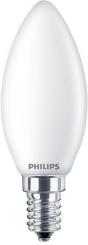 Philips LED-Lampe LED classic 60W E14 WW B35 FR ND  / EEK: E 