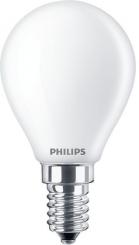 Philips LED-Lampe LED classic 60W E14 WW P45 FR ND  / EEK: E 