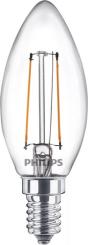 Philips LED-Lampe LEDClassic 25W B35 E14 WW CL ND 2 / EEK: E 